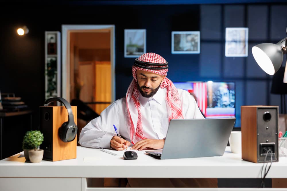 Professional workspace
