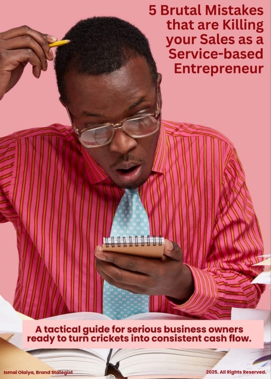 5 Brutal Mistakes Killing your Sales